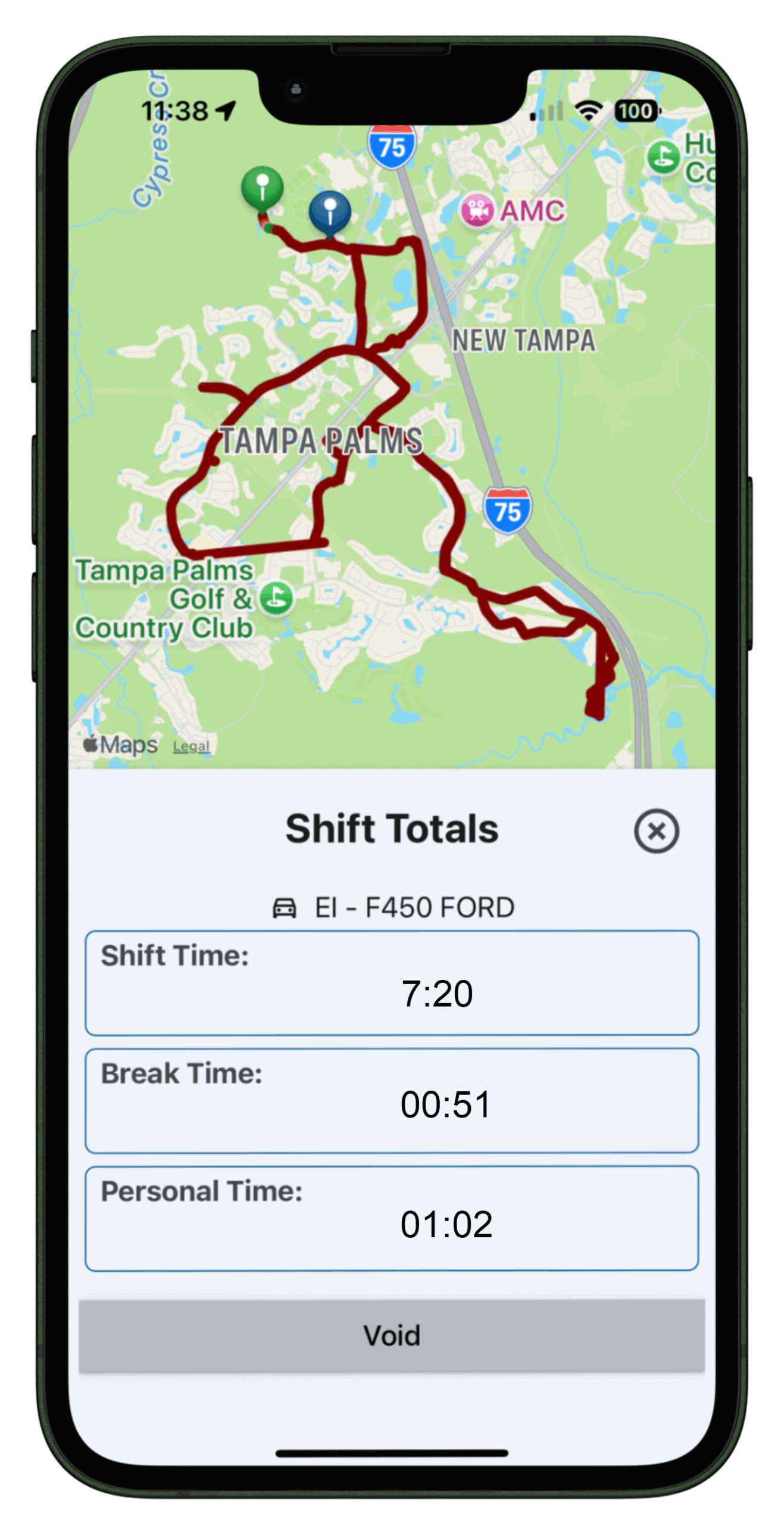 Mobile Time Clock app