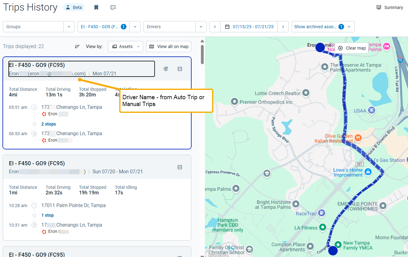 Asset Link - Driver ID in Geotab Order Now