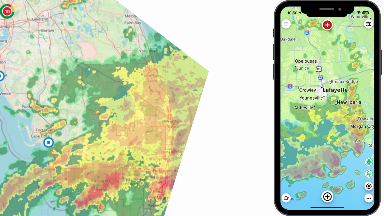 Driver Weather Alerting mobile app